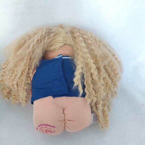 Cabbage Patch Kids Doll Blonde Hair Blue Eyes 20th Anniversary 83-03 vtg RARE - Picture 4 of 8